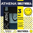 Boxers garçons "Smiley" - ATHENA - Carrefour à Montpellier Boxers garçons "Smiley" - ATHENA en promo chez Carrefour Montpellier à 9,99 €