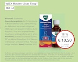 Husten-Löser Sirup Angebote von WICK bei LINDA Premiumapotheke Löhne für 10,50 €