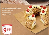 Frankfurter Kranz Angebote von Globus bei GLOBUS Koblenz für 9,99 €