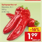 Aktuelle Paprika Angebote bei Netto Marken-Discount in Wuppertal Aktuelles Spitzpaprika rot Angebot bei Netto Marken-Discount in Wuppertal ab 1,99 €