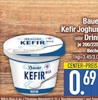 Kefir Joghurt im EDEKA Prospekt Kefir Joghurt von Bauer im aktuellen EDEKA Prospekt für 0,69 €