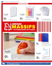 Fournitures Scolaires Angebote im Prospekt "ARRIVAGES MASSIFS" von Carrefour auf Seite 3