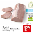 EDEKA Worms - Schweine-Rückenbraten Angebot im Prospekt Schweine-Rückenbraten bei EDEKA im Worms Prospekt für 1,29 €
