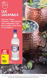 Vodka en promo dans le catalogue Carrefour Market à la page 8