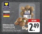 Champignons braun im Angebot bei E center in Chemnitz Champignons braun Angebote von EDEKA Herzstücke bei E center Chemnitz für 2,49 €