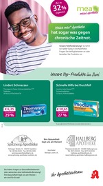 Aktueller mea - meine apotheke Apotheke Prospekt in Garching und Umgebung, "Unsere Juni-Angebote" mit 4 Seiten, 01.06.2025 - 30.06.2025