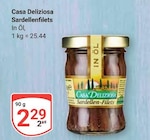 Sardellenfilets im Angebot bei GLOBUS in Oberhausen Sardellenfilets Angebote von Casa Deliziosa bei GLOBUS Oberhausen für 2,29 €