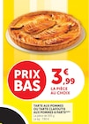 Tarte aux pommes ou tarte clafoutis aux pommes 6 parts dans le catalogue Super U