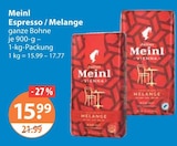 Espresso von Meinl im aktuellen V-Markt Prospekt