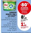 Lessive Discs 4 en 1 - LE CHAT - Super U à Castres Lessive Discs 4 en 1 - LE CHAT en promo chez Super U Castres à 1,65 €