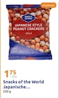 Japanese Style Peanut Crackers Mild von Snacks of the World für 1,75 € bei Action im Angebot Japanese Style Peanut Crackers Mild von Snacks of the World im aktuellen Action Prospekt