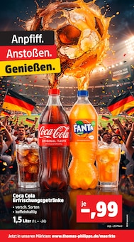 Coca Cola im Thomas Philipps Prospekt "Top Angebote" mit 20 Seiten (Duisburg)