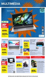 Promos Ordinateur Portable dans le catalogue "LE MOIS DES SUPPORTERS" de Carrefour Ordinateur Portable en promo dans le catalogue Carrefour à la page 66