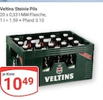 Steinie Pils im Angebot bei GLOBUS in Viersen Steinie Pils Angebote von Veltins bei GLOBUS Viersen für 10,49 €