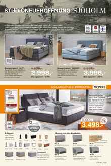 Boxspringbett im Möbel Inhofer Prospekt "Exklusive Marken" mit 20 Seiten (München)
