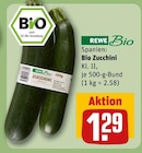 Zucchini Angebote von REWE Bio bei REWE Mönchengladbach für 1,29 €