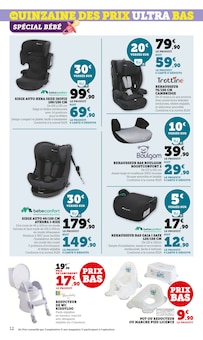 Promo Siège Auto Enfant dans le catalogue Hyper U du moment à la page 12