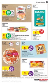 Pizza Angebote im Prospekt "50% REMBOURSÉS EN BONS D'ACHAT SUR TOUT LE RAYON SURGELÉS SUCRÉS" von Intermarché auf Seite 29