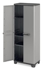 Armoire haute plastique 3 tablettes L. 68 x H. 173 x P. 39 cm dans le catalogue Castorama