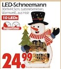 LED-Schneemann im Wreesmann Prospekt LED-Schneemann von im aktuellen Wreesmann Prospekt für 24,99 €