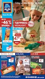 ALDI SÜD Discounter Prospekt der aktuellen Woche mit 32 Seiten, gültig von 26.10.2026 bis 31.10.2026, in Welden und Umgebung Aktueller ALDI SÜD Discounter Prospekt in Welden und Umgebung, "Gutes für Alle." mit 32 Seiten, 26.10.2026 - 31.10.2026