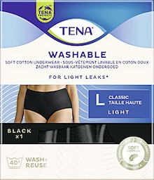 Nana Culotte Menstruelle Noir Taille M Protection Lavable et Réutilisable  en Coton