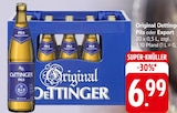 Original Oettinger Pils oder Export Angebote von Oettinger bei E center Singen für 6,99 €