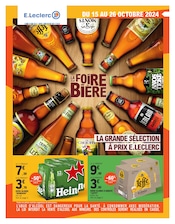 Catalogue Supermarchés E.Leclerc en cours à Belleville-sur-Meuse et alentours, "LA FOIRE À LA BIÈRE", 16 pages, 15/10/2024 - 26/10/2024