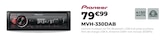 MVH-330DAB - Pioneer en promo chez Feu Vert Troyes à 79,99 €