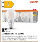 LED-LEUCHTMITTEL OSRAM Angebote von OSRAM bei OBI Altenburg für 8,99 €