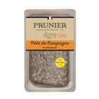 Pâté de Campagne - PRUNIER en promo chez Carrefour Pâté de Campagne - PRUNIER dans le catalogue Carrefour