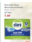 Aktuelles Kalk-Stopp Waschmaschinentabs Angebot bei GLOBUS in Homburg ab 7,49 €