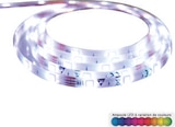 Ruban LED avec télécommande multicolore alimentation secteur L.3m en promo chez Maxi Bazar Ruban LED avec télécommande multicolore alimentation secteur L.3m dans le catalogue Maxi Bazar