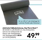 elektrische Fußbodenheizung Top-Therm Basic Angebote von Jolly bei Hellweg Wuppertal für 49,99 €