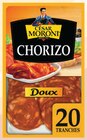 Chorizo grandes tranches doux - CÉSAR MORONI dans le catalogue Intermarché Hyper