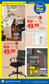 Meuble Bureau Angebote im Prospekt "Le vrai prix des bonnes choses" von Lidl Meuble Bureau Angebote im Prospekt "Le vrai prix des bonnes choses" von Lidl auf Seite 58