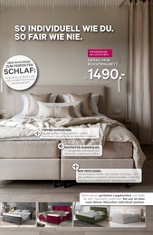 Kabs Bett im Prospekt 