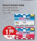 Actimel-Drink von Danone im aktuellen V-Markt Prospekt für 1,99 €