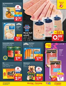 Wurst im Netto Marken-Discount Prospekt "Aktuelle Angebote" mit 60 Seiten (Rostock)