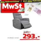 Aktuelle Relaxsessel Angebote bei Seats and Sofas in Wuppertal Aktuelles Harrison Angebot bei Seats and Sofas in Wuppertal ab 293,00 €