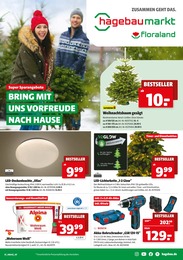 Hagebaumarkt Prospekt für Norderstedt mit 12 Seiten Hagebaumarkt Prospekt für Norderstedt: "BRING MIT UNS VORFREUDE NACH HAUSE", 12 Seiten, 02.12.2023 - 09.12.2023