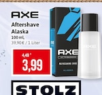 Aftershave Alaska im Angebot bei Kaufhaus Stolz in Greifswald Aftershave Alaska Angebote von Axe bei Kaufhaus Stolz Greifswald für 3,99 €