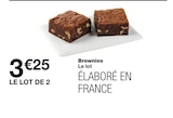 Brownies en promo chez Monoprix Grenoble à 3,25 €