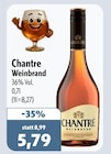 Weinbrand von Chantre für 5,79 € bei aktiv & irma im Angebot Weinbrand von Chantre im aktuellen aktiv & irma Prospekt