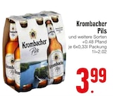 Aktuelles Krombacher Pils Angebot bei EDEKA in Dachau ab 3,99 €