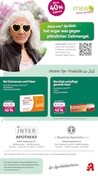 mea - meine apotheke Prospekt für Landshut mit 4 Seiten mea - meine apotheke Prospekt für Landshut: "Unsere Juli-Angebote", 4 Seiten, 01.07.2025 - 31.07.2025