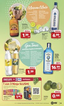 Gin im aktuellen combi Prospekt (Bremen) Gin im combi Prospekt "Markt - Angebote" mit 37 Seiten (Bremen)