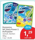 WC Stein Power 5 Duftspüler Angebote von Domestos bei budni Buchholz für 1,29 €