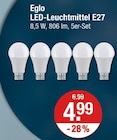 LED-Leuchtmittel E27 von Eglo im aktuellen V-Markt Prospekt für 4,99 €