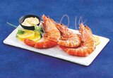 Gambas entiere cuite en promo chez U Express Le Havre à 4,95 €